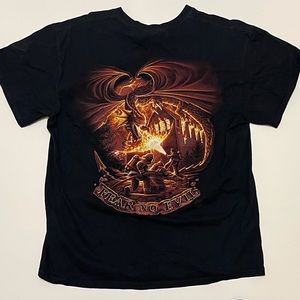 FEAR NO EVIL T SHIRT men’s medium